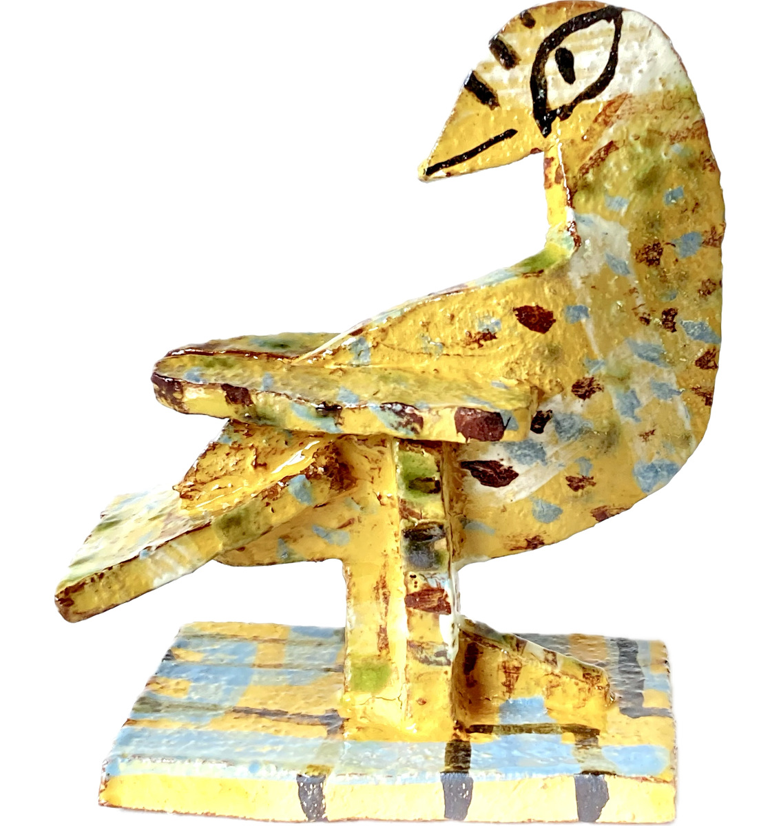 handmade pottery bird